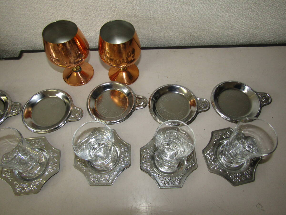 コップ7個 コースター10客 他 未使用(J176)拍卖