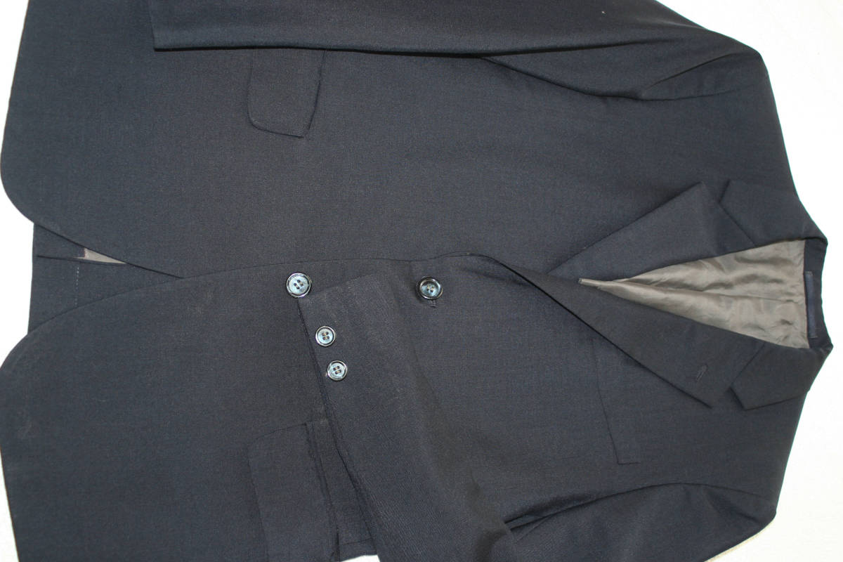★J-149  YUNK ジャケット 2釦 色濃紺  サイズ  A3 ★ 春夏秋冬シーズン  ビジネスに  結婚式に  フォ-マルに拍卖
