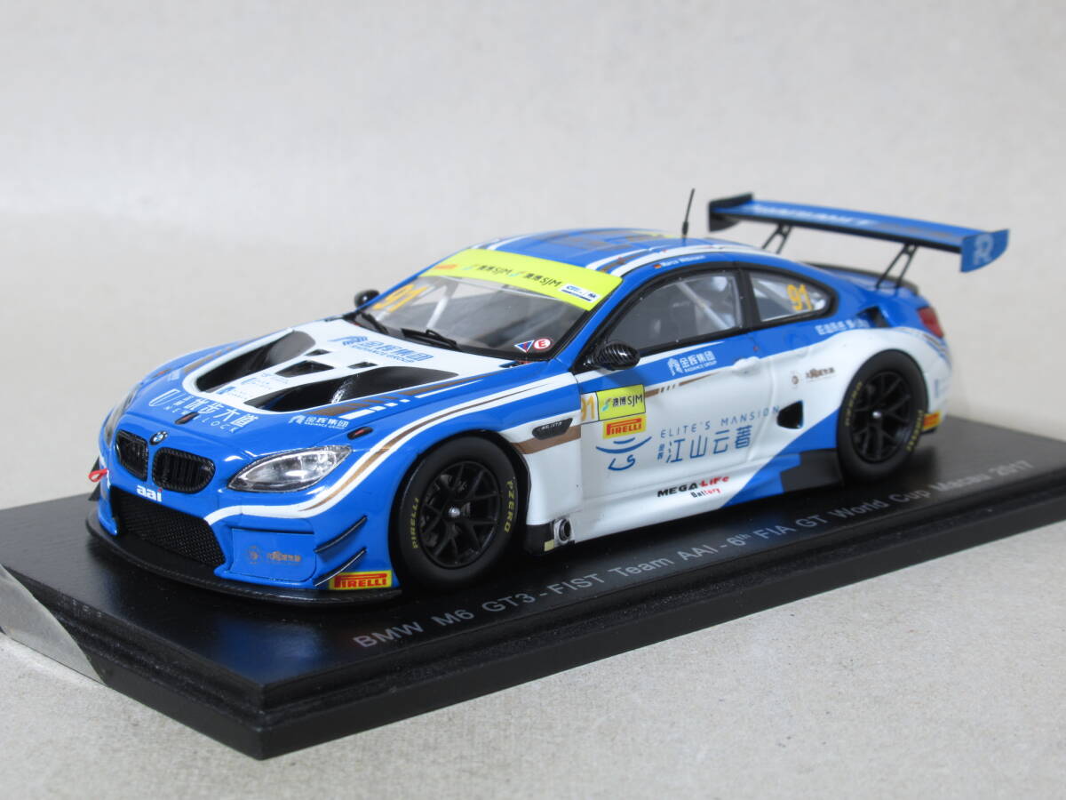 1/43 BMW M6 GT3 FISTチームAAI #91 M.ウィットマン FIA GT ワールドカップマカオ 2017拍卖