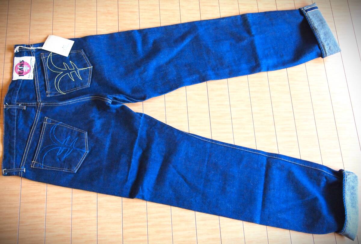 希少品★¥jEANS★セルビッチデニム★34★未使用品拍卖