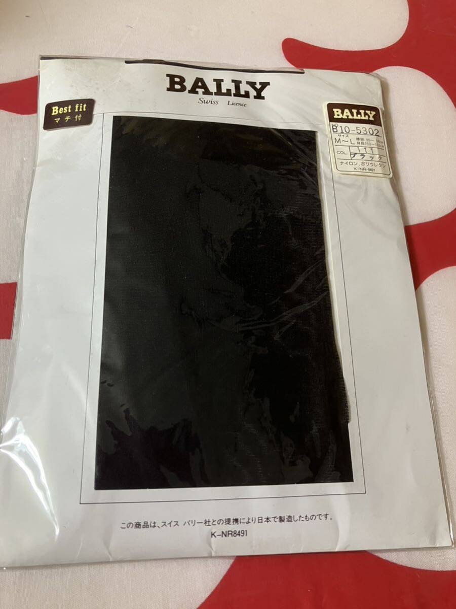 bally swiss licence best fit マチ付 ブラック パンティストッキング panty stocking パンスト バリー拍卖