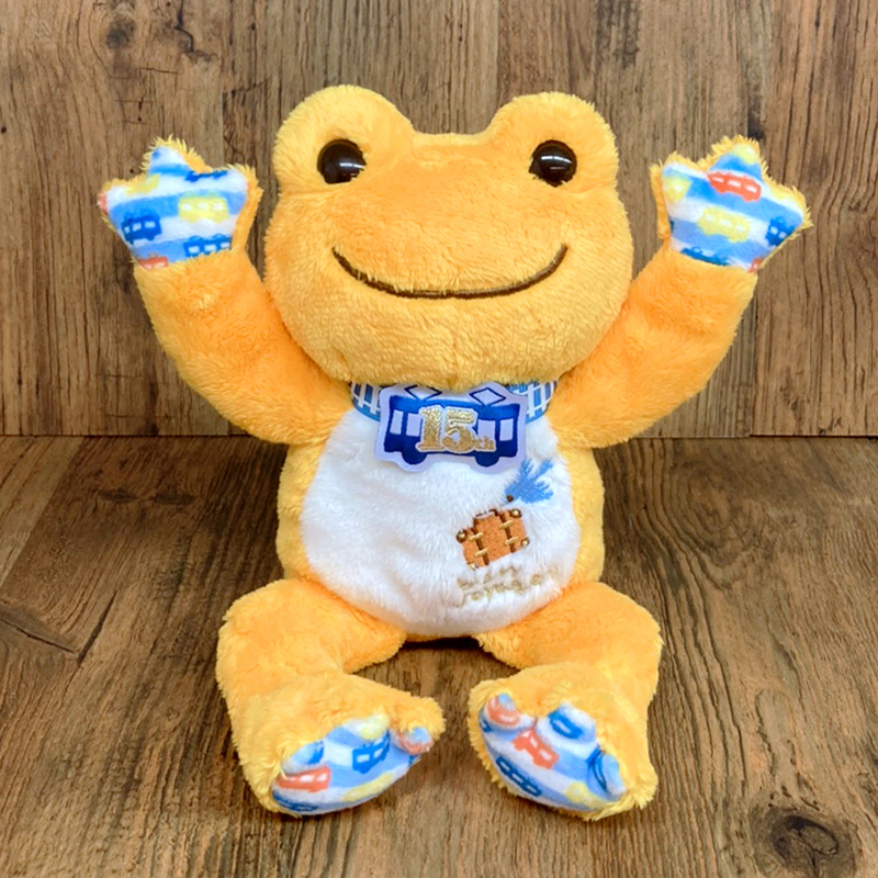 イベント限定☆ 新品・タグ付き■ かえるのピクルス ボンボヤージュ 16 ビーンドール ぬいぐるみ■東京駅 15周年拍卖