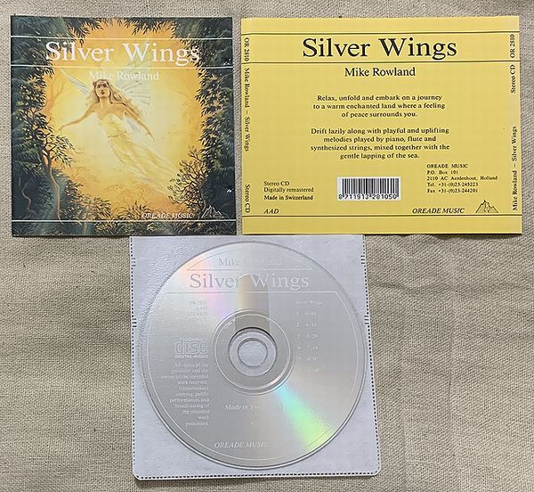 CD★プラケース無★ Mike Rowland Silver Wings OR2810 マイク・ローランド Made in Switzerland ★プラケース無★拍卖