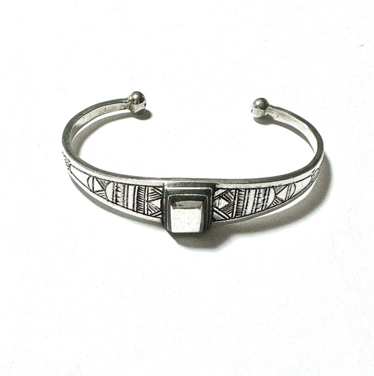 トゥアレグシルバー シルバーバングル ブレスレット バングル シルバー トゥアレグ族拍卖