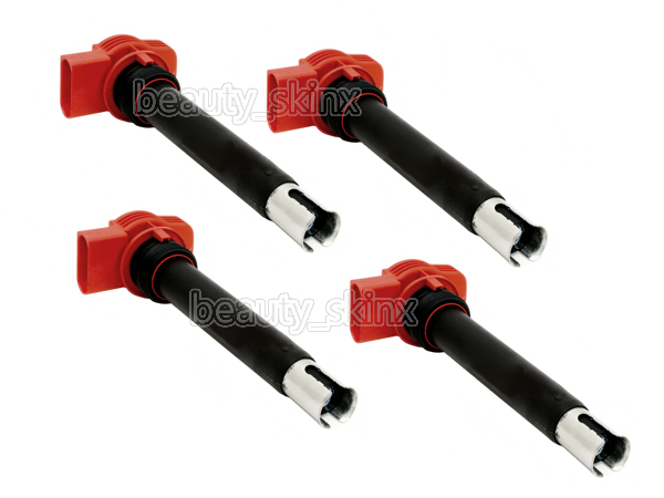 AUDI A4 A5 A6 A7 A8 Volkswagen トゥアレグ ポルシェ パナメーラ カイエン BOSCH製 イグニッションコイル 4本 06D/06E905115 3.0 FSI 他拍卖