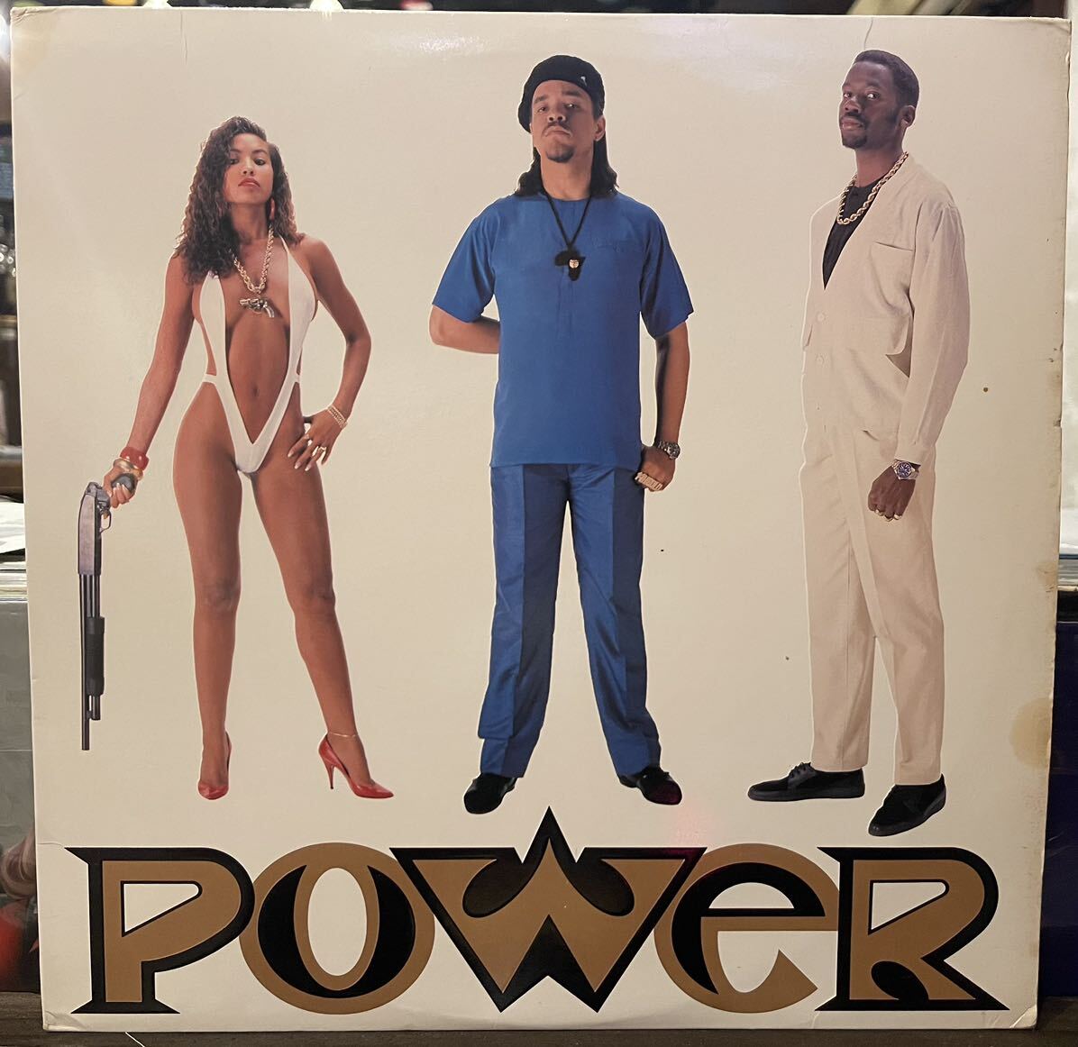 【US ORG盤/HIPHOP/LP】Ice-T Power / 試聴検品済拍卖