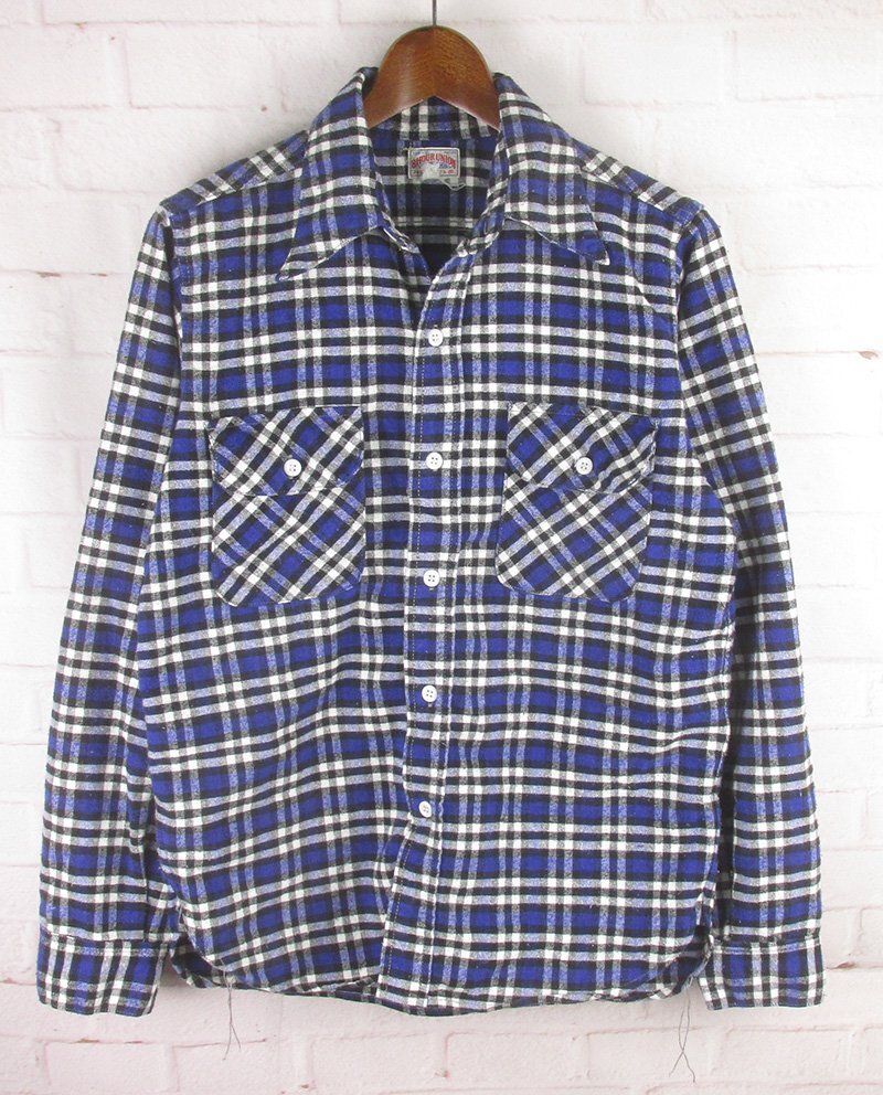 LFS24582 REAL McCOY'S リアルマッコイズ ジョーマッコイ チェック ネルシャツ拍卖