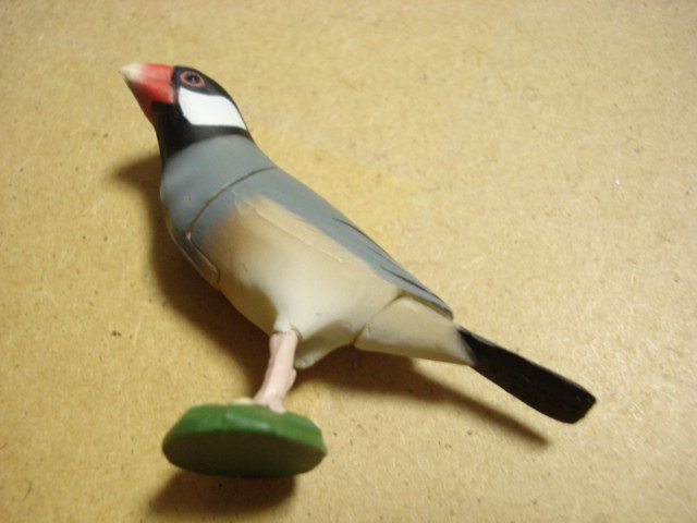 チョコエッグ ペット動物コレクション 第1弾「004 桜文鳥」ブンチョウ拍卖
