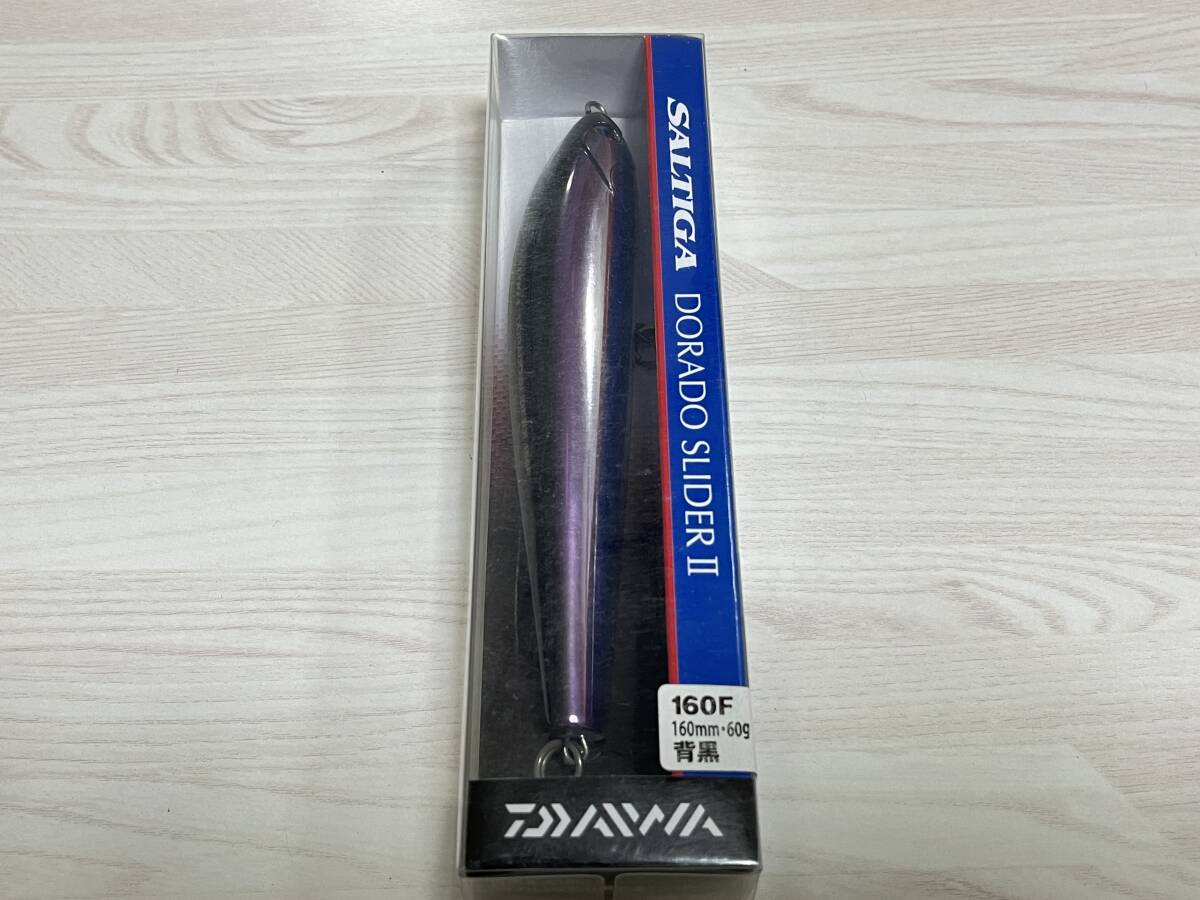 B ■■ 新品 ダイワ ソルティガ ドラドスライダーⅡ 160F【背黒】60g DAIWA ■■ P6.0420拍卖