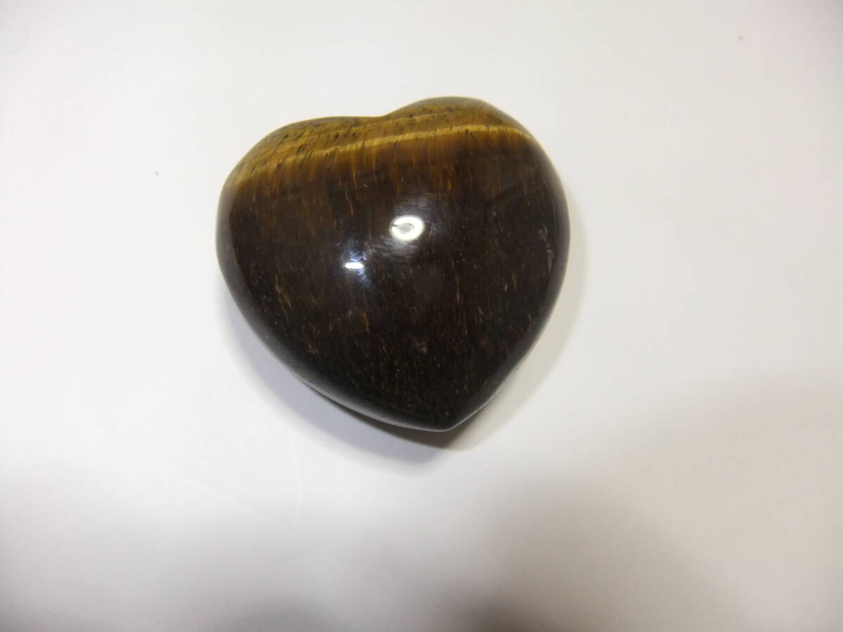 パワーストーン ハート形 タイガーアイ拍卖