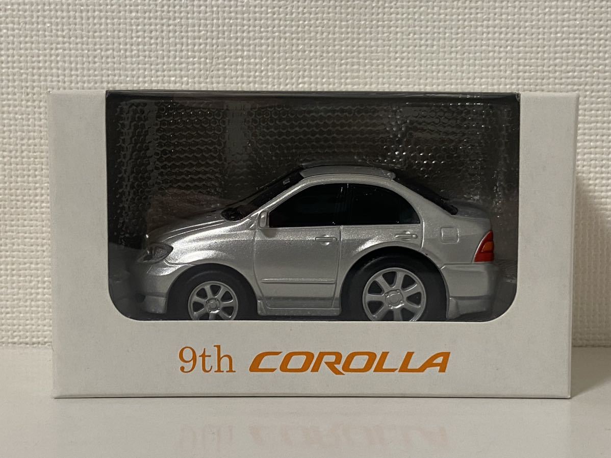 トヨタ 9代目カローラ シルバー プルバックカー カラーサンプル TOYOTA COROLLA 9th拍卖