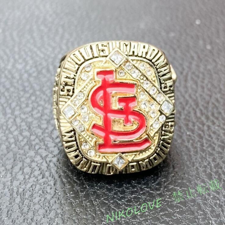 新品 Champion 指輪 リング 21号/22号/23号 ファッション ステンレス鋼 贈り物 MLB 指輪 セントルイス?カージナルス LA193拍卖