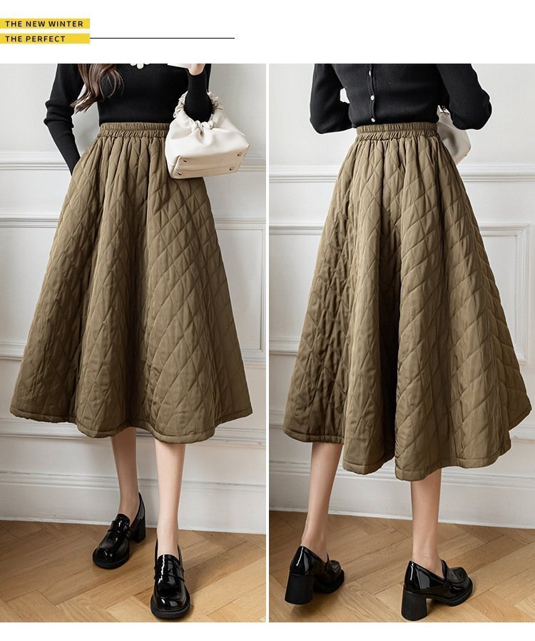 LB760 スカート レディース 柔らか生地 ハイウエスト ゴムウエスト シンプル レディース ロングスカート 多色選択可/S~XLサイズ拍卖