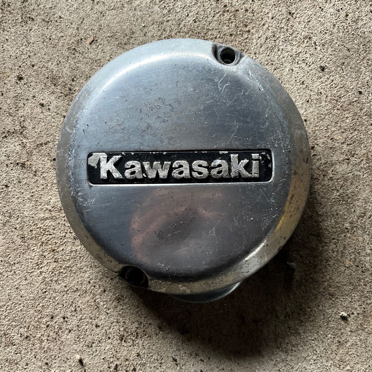 カワサキ ゼファー750 純正エンジンカバー ポイントカバー ZR750C 当時物拍卖