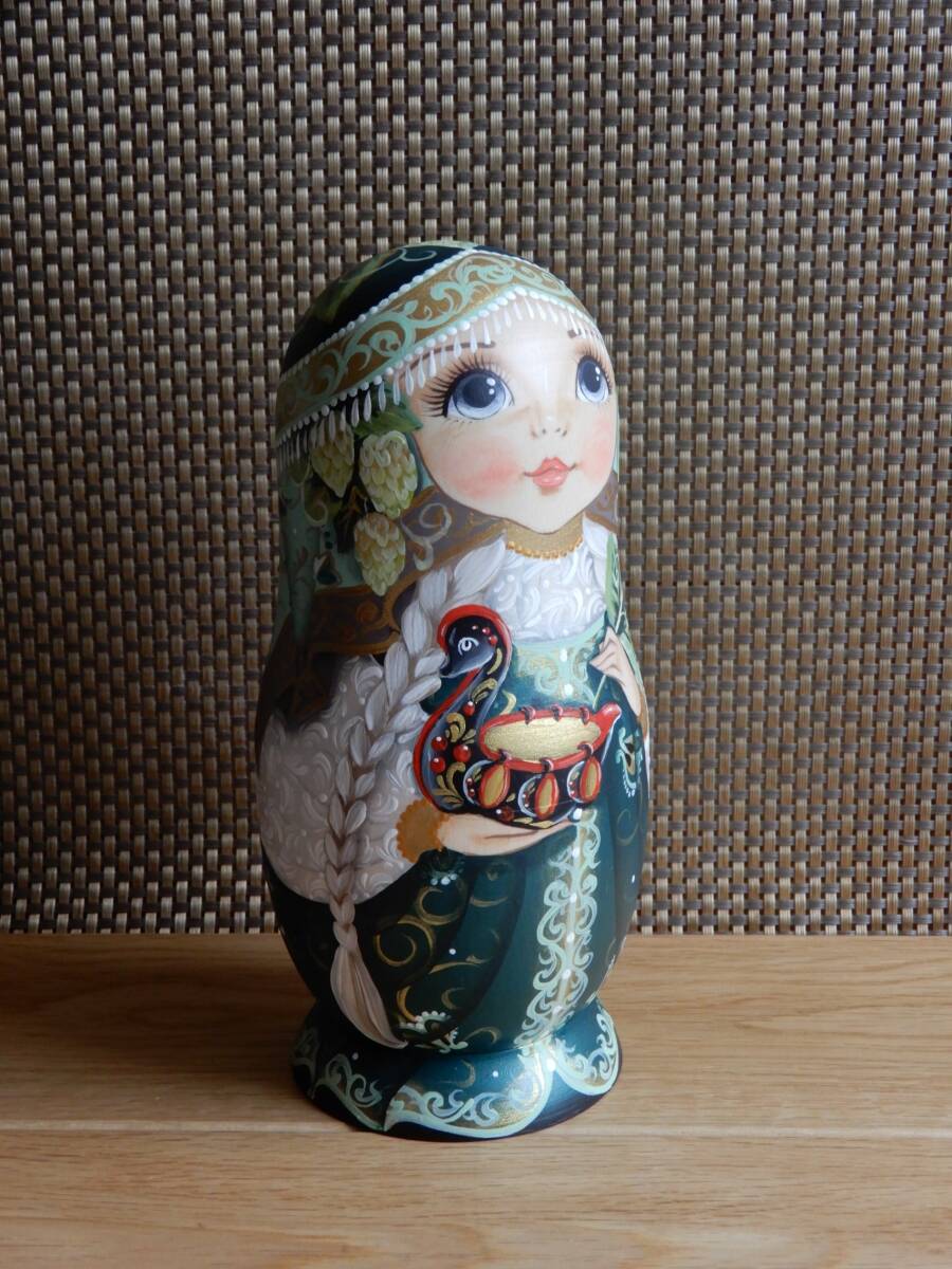 ★スヴェトラーナ・ニコラエヴァ マトリョーシカ ~ Colors ~ 作家もの【追加画像】matryoshka nesting dolls拍卖