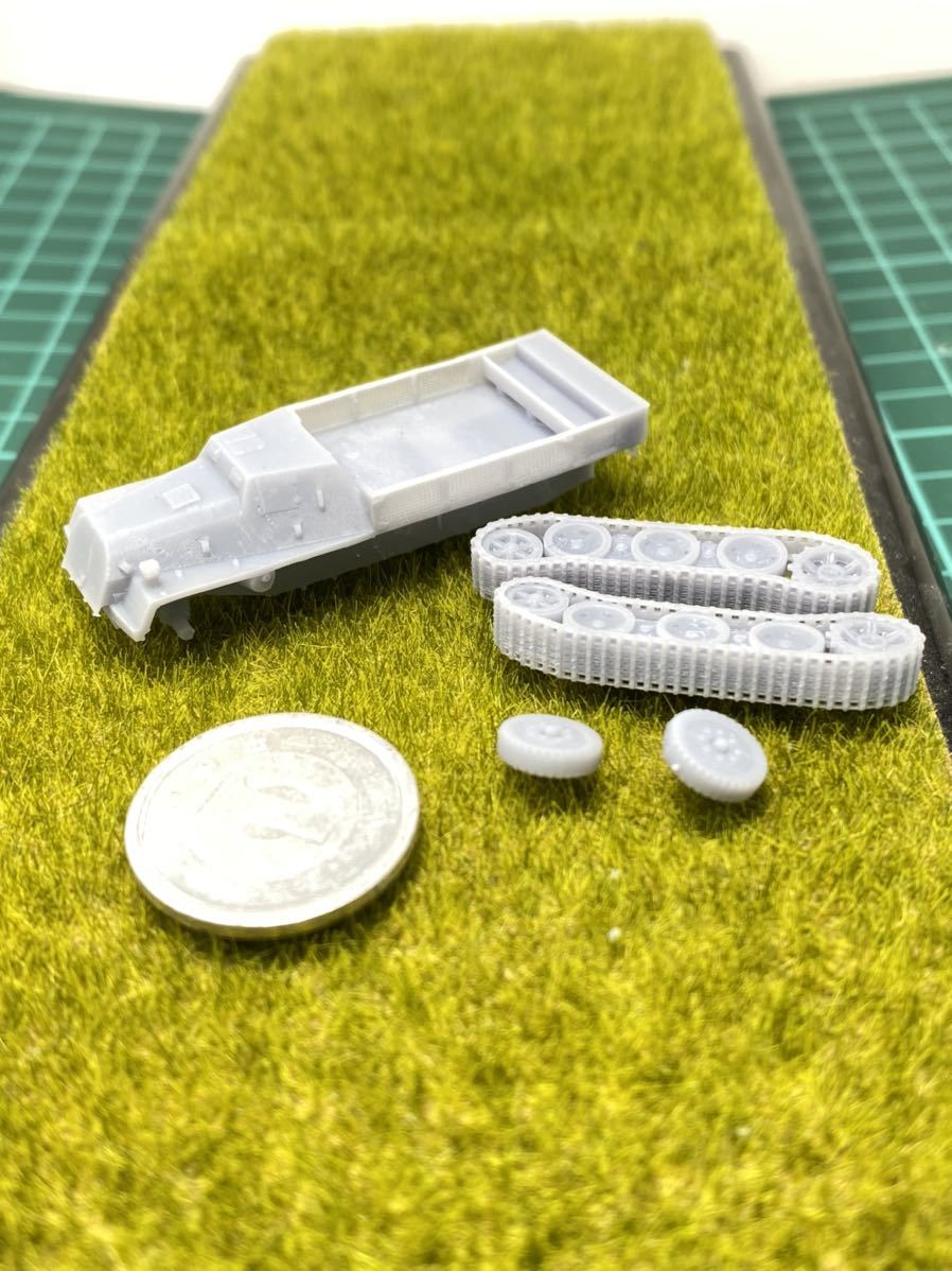 1/144レジンキット 未塗装 WWⅡドイツ軍 戦車 SWS 重国防軍牽引車 ハーフトラック ワールドタンクミュージアム【同梱可能】1010拍卖