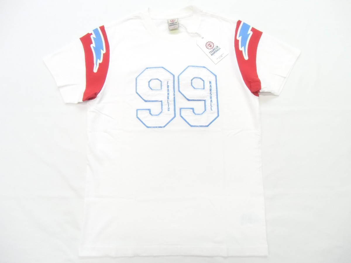 送料無料 新品 FRANKLIN & MARSHALL フランクリンマーシャル プリントTシャツ ナンバリング拍卖