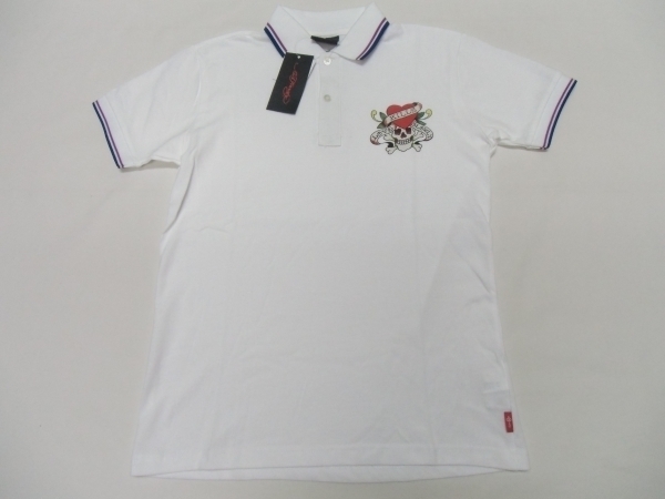 新品 Ed Hardy エドハーディー ポロシャツ LOVE KILLS拍卖
