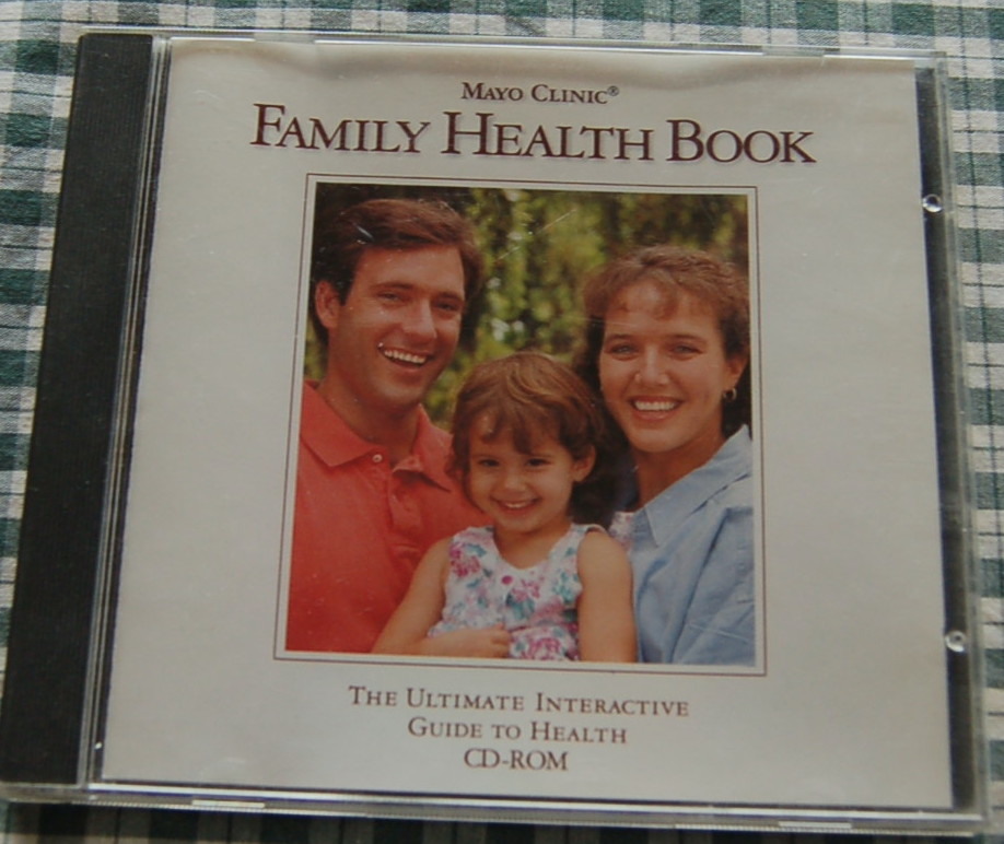 【送料無料】1990年代 Mac CD-ROM 健康と病気【Mayo Clinic Family Health Book】中古美品拍卖