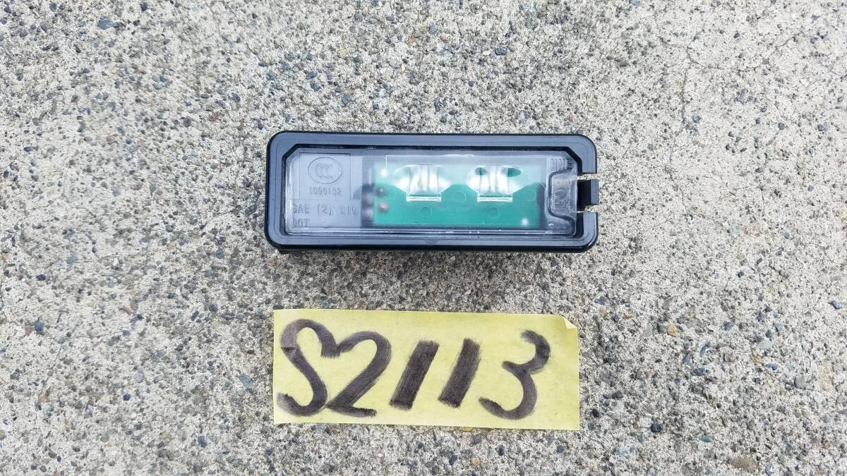 VW フォルクスワーゲン ザ・ビートル 純正 ライセンスランプ ナンバー灯 1K8943021C S2113拍卖