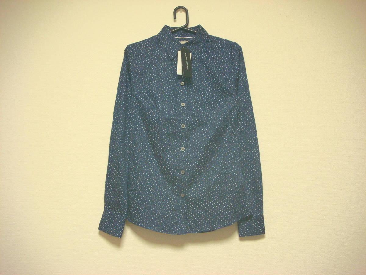 バナナリパブリック ハート絵柄 ブラウス シャツ タグ付未使用 新品 00拍卖