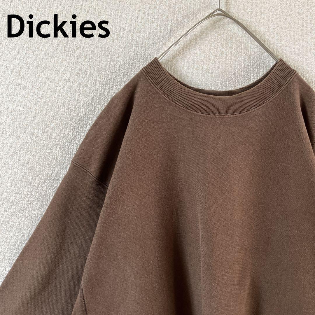 Q3ディッキーズスウェットトレーナー ヘヴィウェイトリバースウィーブ2XLメンズ拍卖