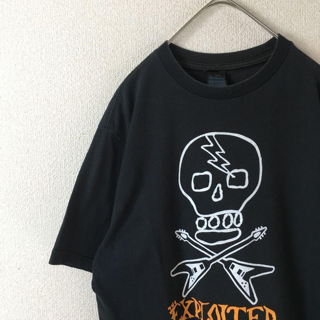F2 EXPLOITED エクスプロアテッド バンドTシャツ 半袖 Lメンズ拍卖