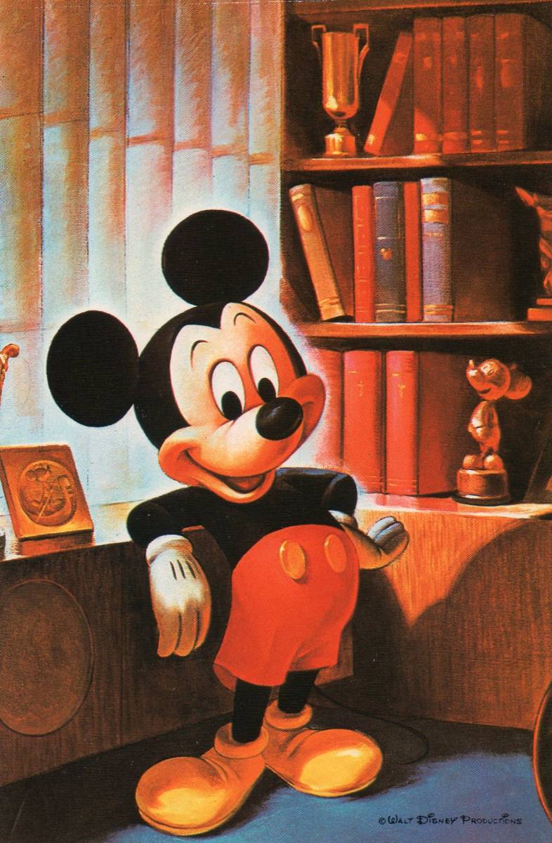 【1990年代当時品】ディズニー★ポストカード/絵はがき★4枚セット拍卖