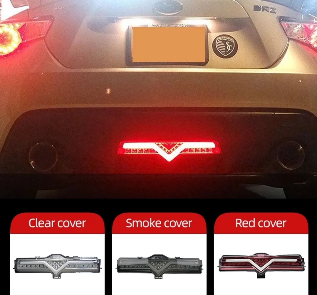 ③トヨタFT86/スバルBRZ/サイオン LEDリアセンターバックライトバックフォグ LEDブレーキランプ 純正適合社外品 【3色から選べます】拍卖