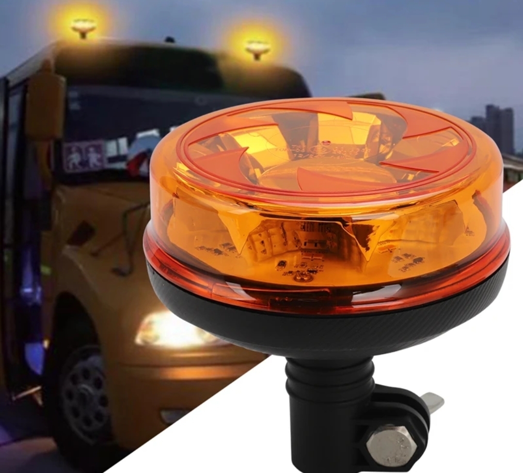 ⑥作業車用 LED警告灯 ストロボ フラッシュライト 点滅 回転灯 トラクター/フォークリフト/農作業車/機械装置 ワークライト 夜間作業拍卖