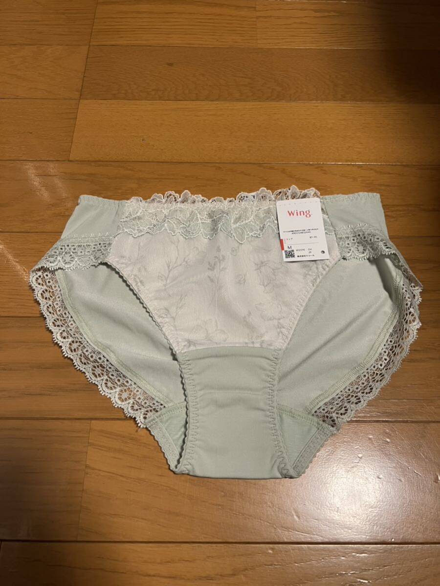 wacol ワコール wing Lesiage レジアージュショーツ KF2370 OV オリーブ色 フロントレース新品未使用です。 Mスタンダード拍卖