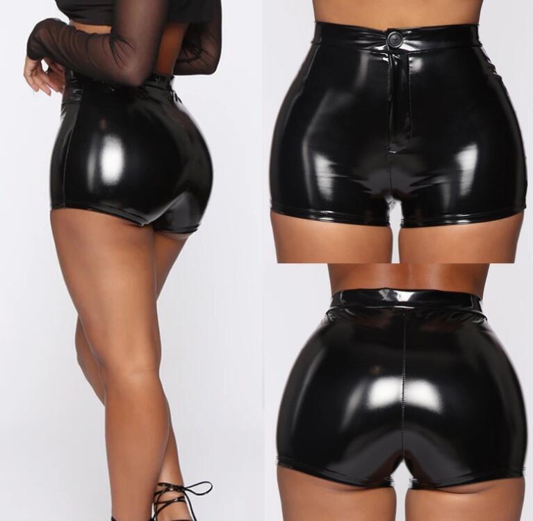 PB0416 レディースショートパンツ☆ 大人sexy☆ ☆ 素敵  合皮 拍卖