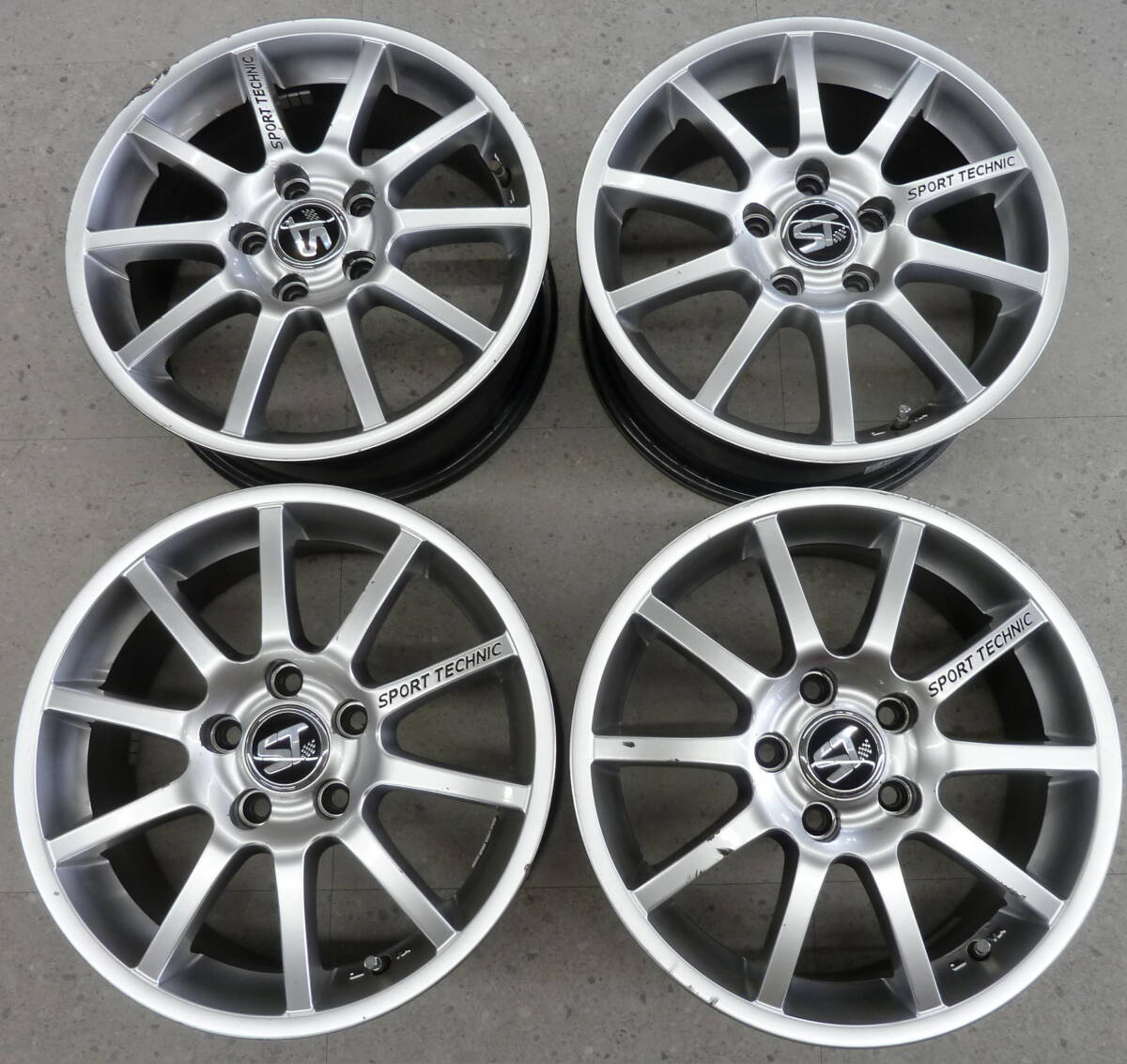 ●●2404-W48LL SPORTSTECHNIC スポーツテクニック MONO10 VISION 6.5J +47 PCD112 4本セット アウディ フォルクスワーゲン拍卖