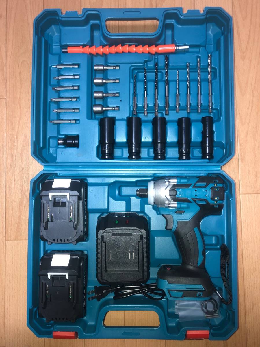 1台3役 /インパクトレンチ /インパクトドリル /インパクトドライバー / コードレス/ 無段変速/正逆転両用/マキタバッテリー使用可拍卖