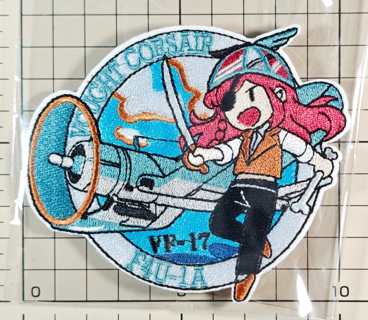 国内未発売 US製 F4U 刺繍ベルクロパッチ ■ ワッペン コルセア 艦これ ヴォート ミリタリー 拍卖