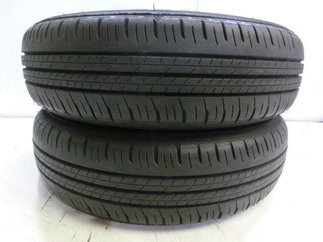 155/70R13 75S (2本)N-2845 深溝 中古タイヤ ダンロップ ENASAVE EC300+ 拍卖