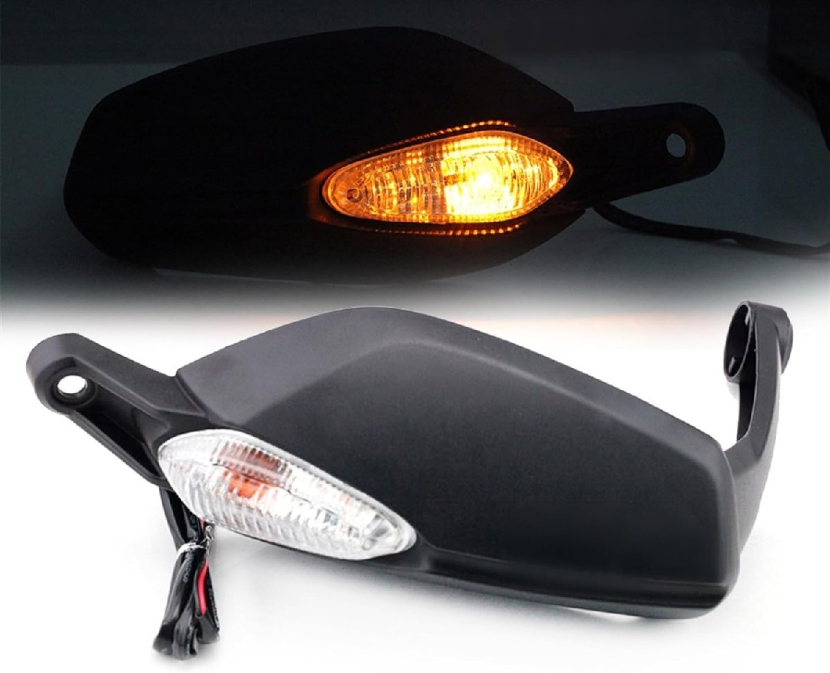 オートバイハンドガードライト付きドゥカティハイパーモタード 820 サイドハンドガードハンドルバープロテクターハイパーストラーダ 821 20拍卖