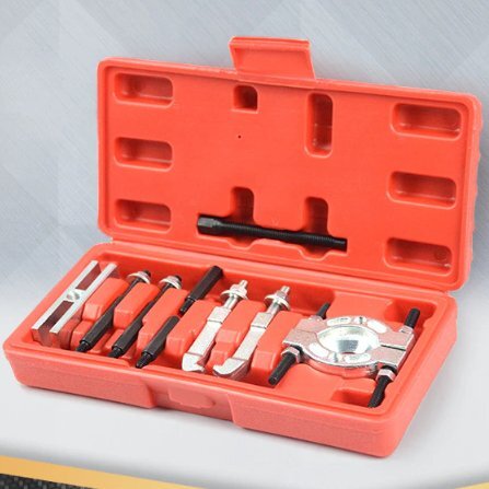 ベアリング プーラー キット 9ツール1セット ケース付き 車 修理 ツール 工具 ポータブル セパレーター 自動車 ボックス ギヤ 整備 点検拍卖