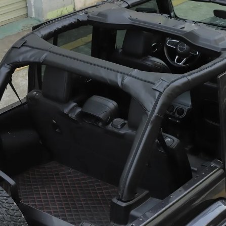 ジープ ラングラー JL 2018-2023年 骨格 保護 カバー 3個1セット 車 オープン カー 外装 カスタム 装飾 枠 トリム 傷 汚れ 防止 全2種類拍卖