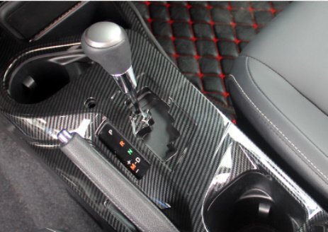 トヨタRAV414-19用セントラルコントロールギアパネルトリム1P カーボンファイバー カーアクセサリー 傷汚れ防止 おすすめ おしゃれ拍卖