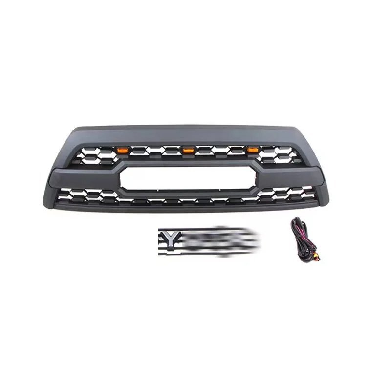 トヨタ 4ランナー2006-2009 TOYOTA 4runner ハイラックスサーフ ABS樹脂 フロントレースとメッシュの保護カバー カーアクセサリー拍卖