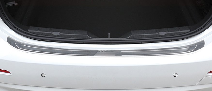 BMW1シリーズリアガードプレートテールゲート1個 取り付け簡単!プロテクター! 傷防止拍卖