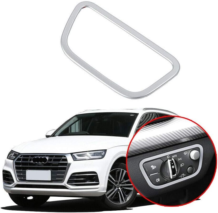 ヘッドライト パネル アウディ Audi Q5 2018 メッキ クローム インテリアパーツ 車用内装 アクセサリー ガーニッシュ拍卖