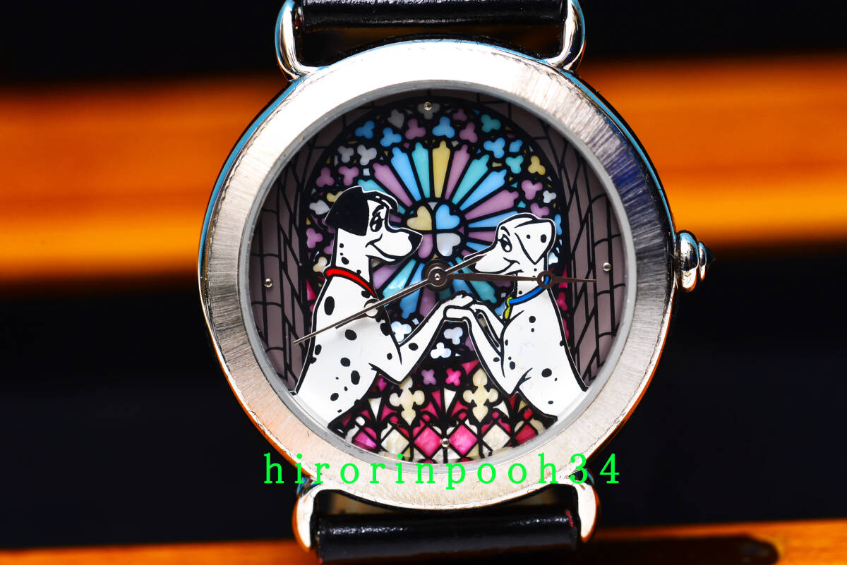 即決 美品 『101匹わんちゃん』 クォーツ腕時計 マーク・ディビス 限定品 ダルメシアン ディズニー拍卖