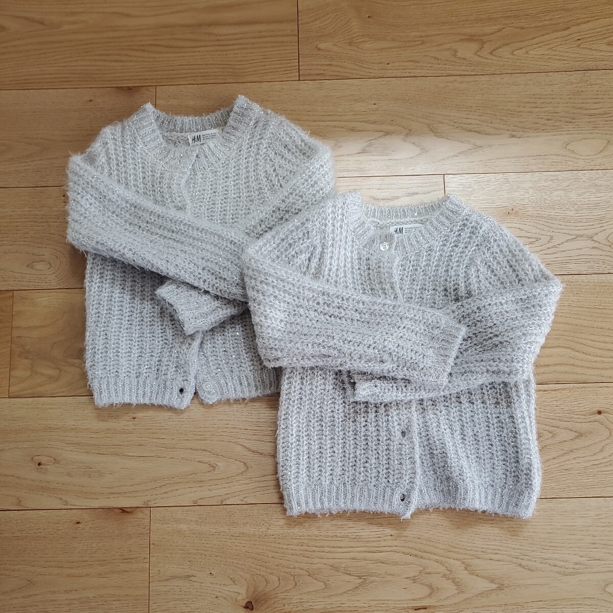 ★双子★ H&M ニットカーディガン 美品拍卖