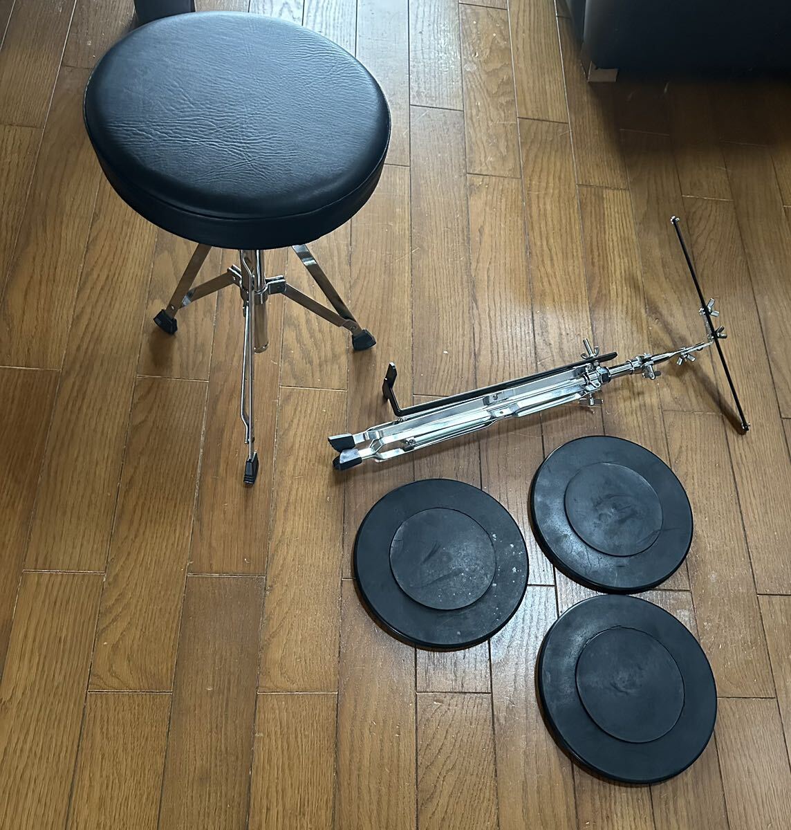※一部のみ MAXTONE トレーニングドラムセット タムタム バスドラム スタンド スローン拍卖