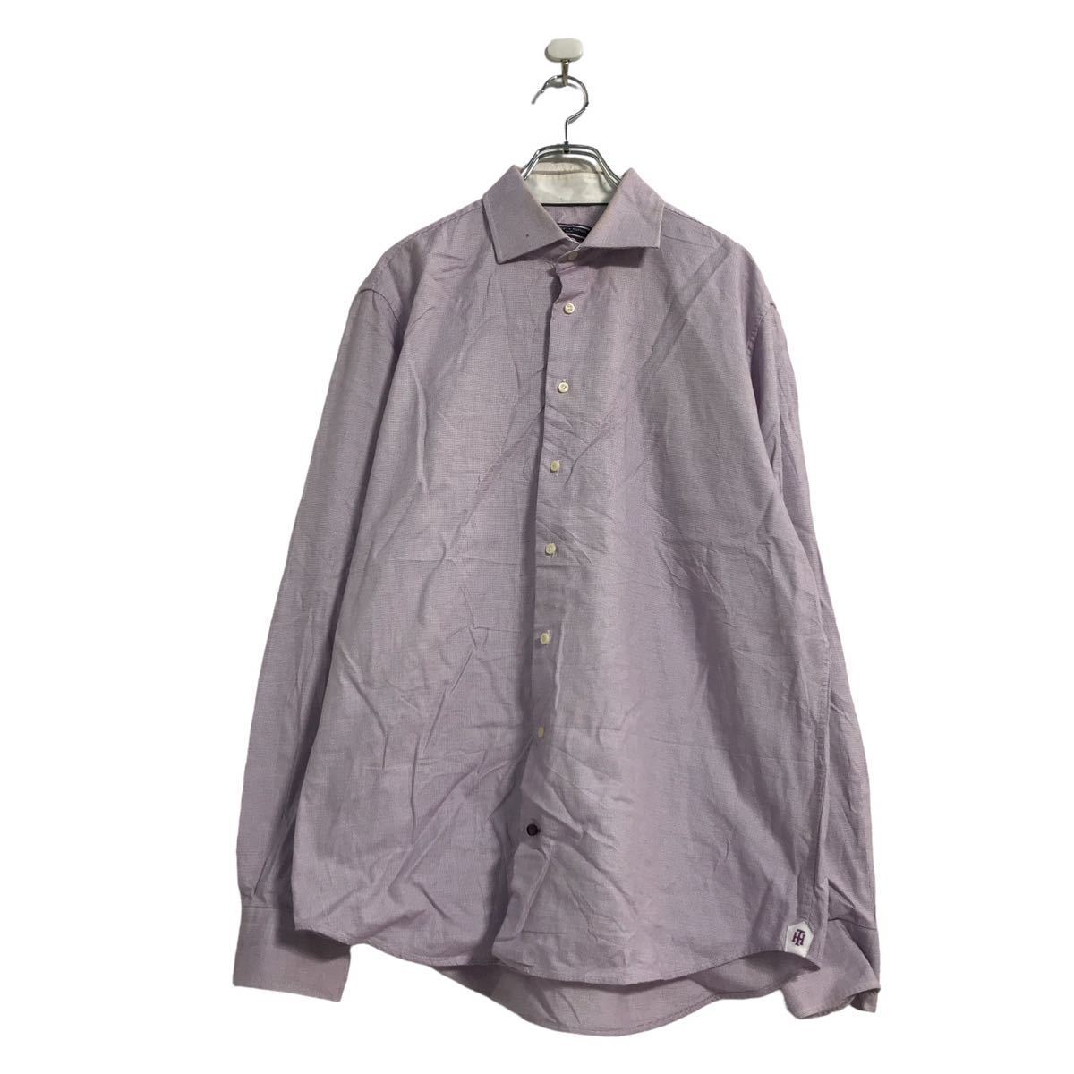 TOMMY HILFIGER 長袖 チェック シャツ XL レッド ホワイト トミーヒルフィガー カッタウェイ 古着卸 アメリカ仕入 a510-5995拍卖