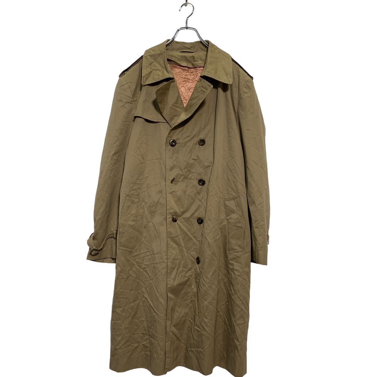 Sears トレンチコート 44 2XL~ ベージュ シアーズ ビッグサイズ ロングコート 古着卸 アメリカ仕入 a603-5744拍卖