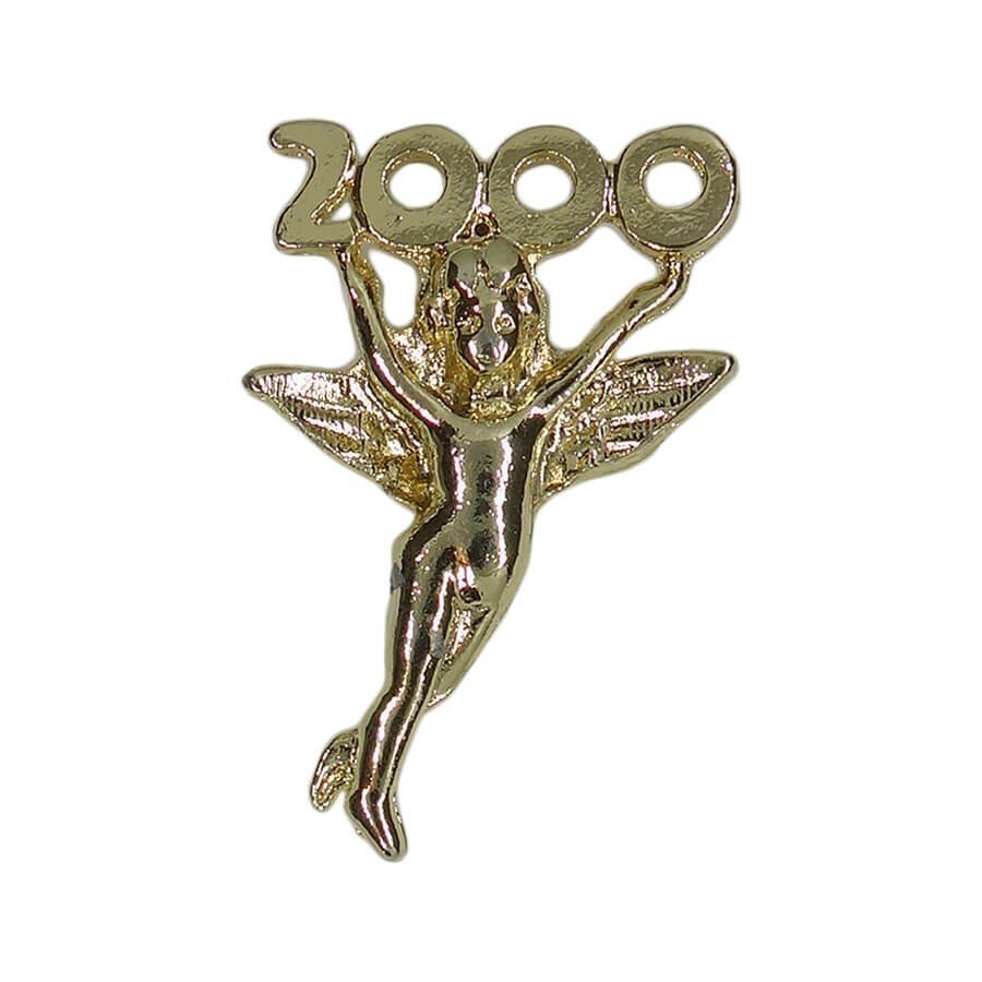 ピンズ ピンバッジ 留め具付き ピンバッチ 天使 エンジェル 金色 2000 レトロ拍卖