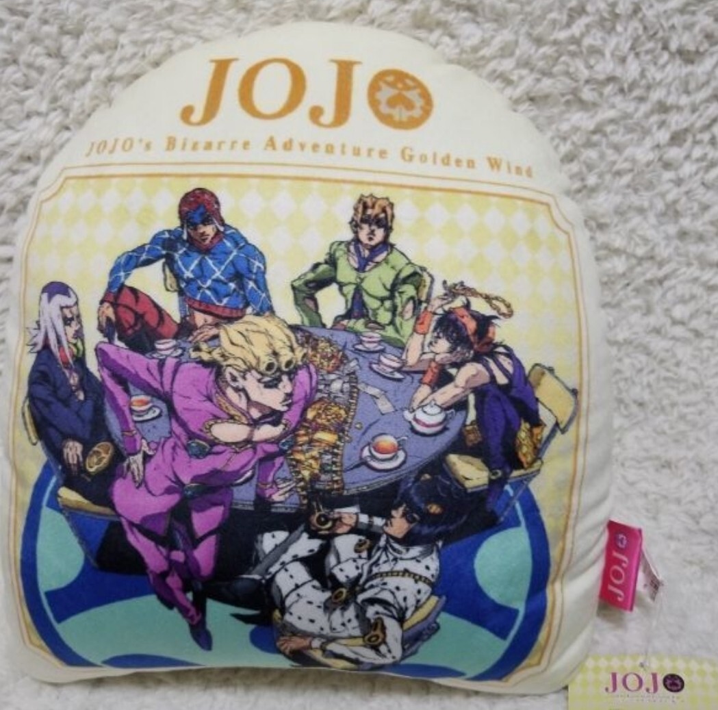 ジョジョの奇妙な冒険 黄金の風 ブチャラティチーム クッション (1)拍卖
